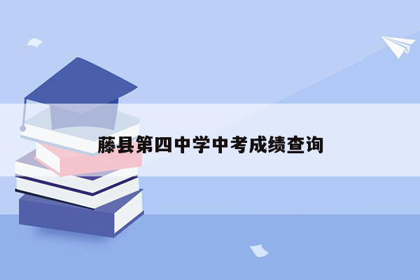 藤县第四中学中考成绩查询